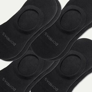 Bombas Women's Lightweight No Show Socks 5-Pack In Black New Without Tags